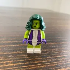She-Hulk sh0373 Marvel Lego Minifigure Retired Avengers Super Heroes