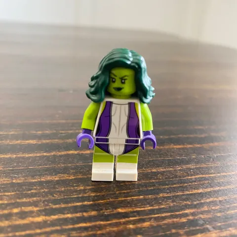 She-Hulk sh0373 Marvel Lego Minifigure Retired Avengers Super Heroes