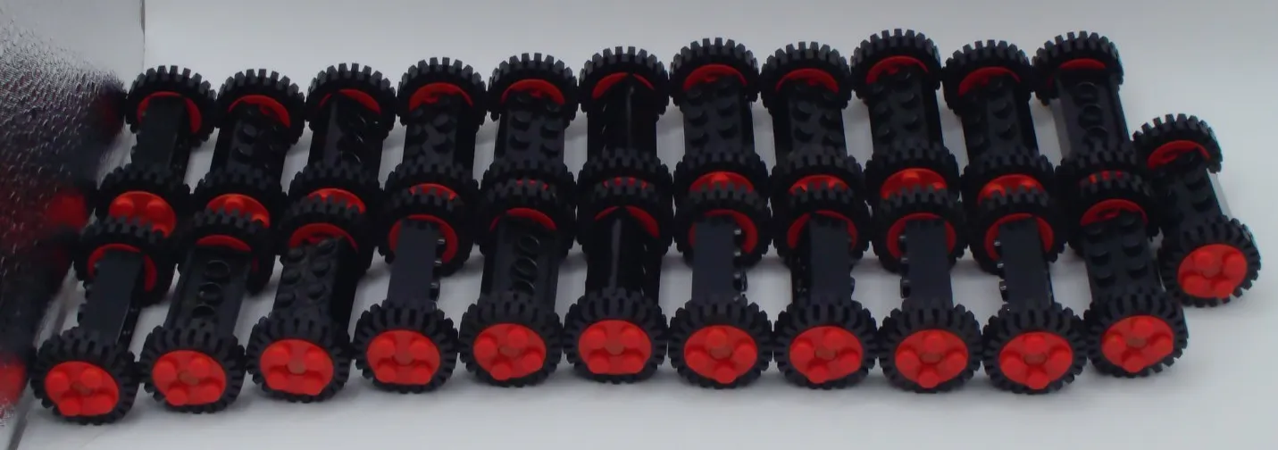 LEGO Vintage Wheels lot of 23