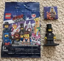LEGO The Lego Movie retired Abraham Lincoln minifigure (71023)