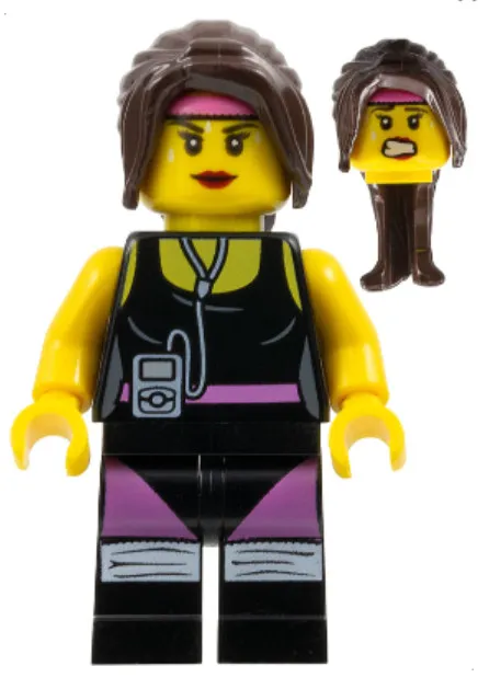 LEGO The LEGO Movie Minifigure Cardio Carrie tlm033 70804