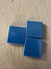 LEGO 3068 Dark Blue Tile 2 x 2 - 3 Pieces