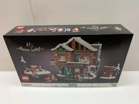 LEGO 10325 Icons: Alpine Lodge Holiday Christmas City New & Sealed w/ Shelf Wear