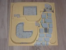 LEGO 32x32 Baseplate Raised (6092pb03) Three Level : Sphinx Secret Surprise 5978