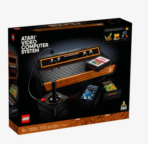 Lego 10306 Atari 2600 Video Computer System 2532pcs Sealed New Retired Iconic