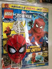 LEGO SPIDER MAN Magazine + Limited Tin Box SPIDER MAN 2 New Sealed