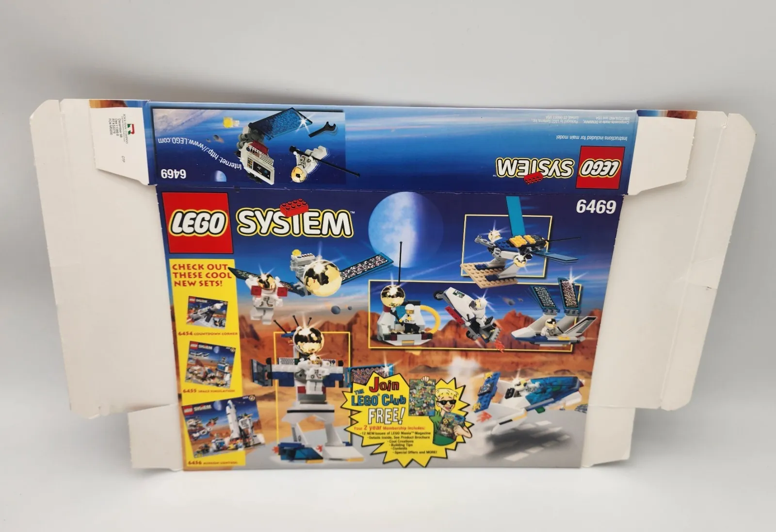 Lego System 6469 Space Port Bonus Pack **BOX ONLY** 1999
