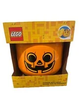 Lego Storage Head Halloween Pumpkin Large NEW 4032