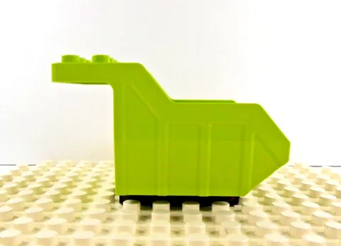 Lego Duplo Item Semi Dump Truck Bed w/ tipper lime/black