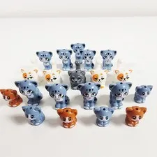 Lego Friends Cute Cat Minifigure Lot of 20 Sitting Pets Animal Kitty Kitten