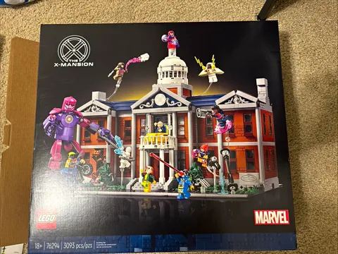 LEGO Marvel X-Men X-Mansion 76294 Empty Box
