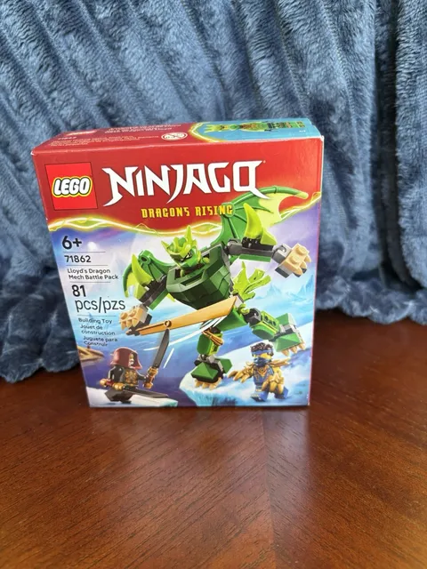 LEGO NINJAGO Lloyd's Dragon Mech Battle Pack 71862 Multicolor New With Box Dmg