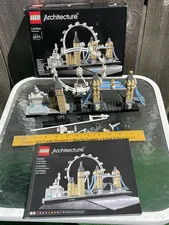 LEGO Architecture Skylines London 21034 Complete Set 468 pcs Box Instructions