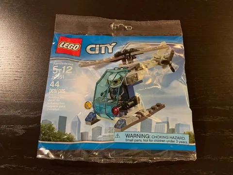 LEGO City Police Helicopter Polybag - Set #30351 - New/Sealed