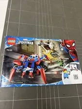 VINTAGE TOY LEGO MANUAL INSTRUCTIONS BOOKLET ART MARVEL SPIDER-MAN 76148
