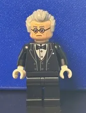 LEGO Batman Alfred Pennyworth Minifigure SH883 From Batcave Shadow Box 76252 NEW