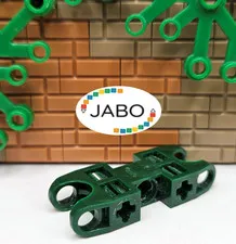 (S13 /9 /10) LEGO Technic 47296 Axle Pin Connector 2 x 5 Axle Connector Green