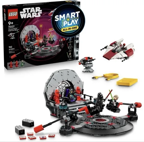 Lego Star Wars Throne Room Duel & A-Wing 75427 Smart Play Building Toy Rare