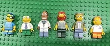 LEGO The Simpsons Minifigures Lot of 6 Willie Ralph Hibbert Moleman Smithers