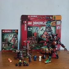 Dawn of Iron Doom LEGO NINJAGO 70626 In 2017 Used Retired Comp W/Manual & Box