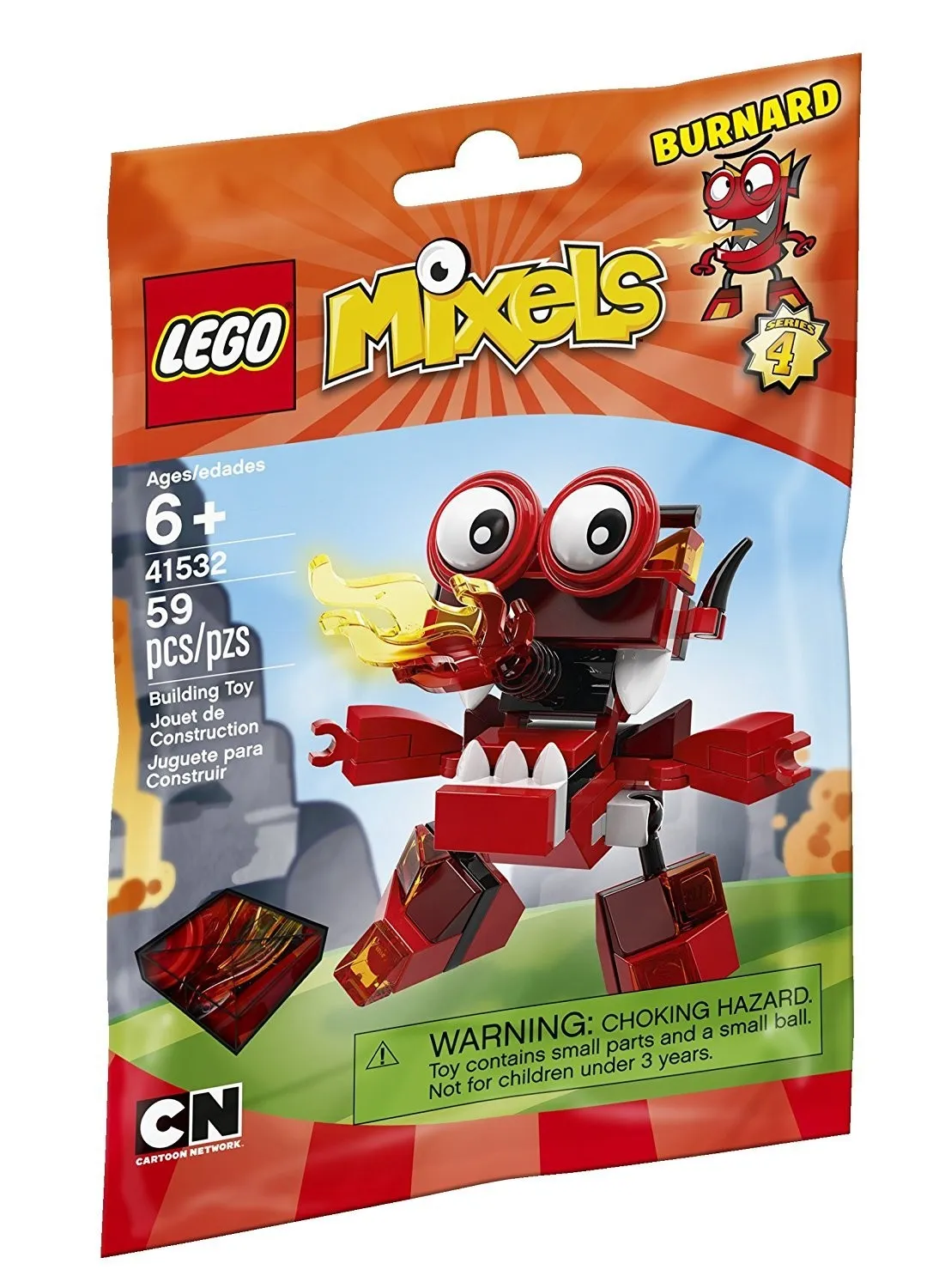 Lego Mixels 41532 Burnard Building Kit_