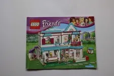 LEGO® Friends 41314 Stephanie's House Instruction Manual Only!