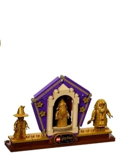 LEGO Harry Potter Hogwarts  CE 76391 Brand New Gold Chocolate Box Display Only