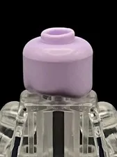 Lego Minifigure Head Short Shot Misprint Prototype Factory Error Mold Test