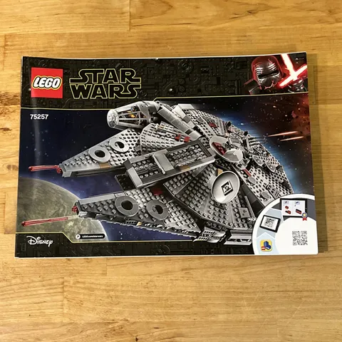 LEGO Star Wars Millennium Falcon 75257 INSTRUCTIONS MANUAL BOOK ONLY