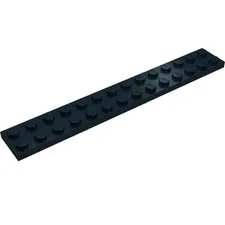 10x LEGO® Part 91988 - Plate 2 x 14