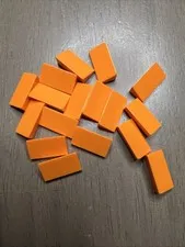 LEGO 85984 Orange Slope 30 1 x 2 x 2/3 - 17 Pieces