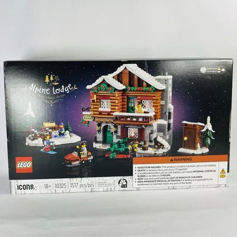 New! LEGO Winter Village Collection 10325 Alpine Lodge Set Christmas