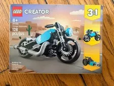 LEGO Creator 31135 Vintage Motorcycle 3 in 1 Dragster Street Bike *RETIRED*
