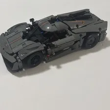 LEGO TECHNIC: Koenigsegg Jesko Absolut Gray Hypercar (42173) - COMPLETE? 