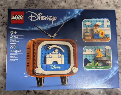 LEGO 40774 Disney Classic Animation Scenes Toy Story & Lion King - Sealed