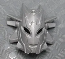 2013 Lego 11281 Mask Armor Flat Silver Hero Factory Breez 44006 Body Part