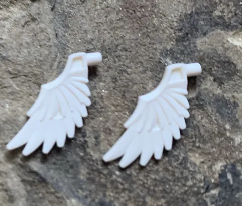 LEGO® 11100 Minifigure Wing Feathered WHITE. 2