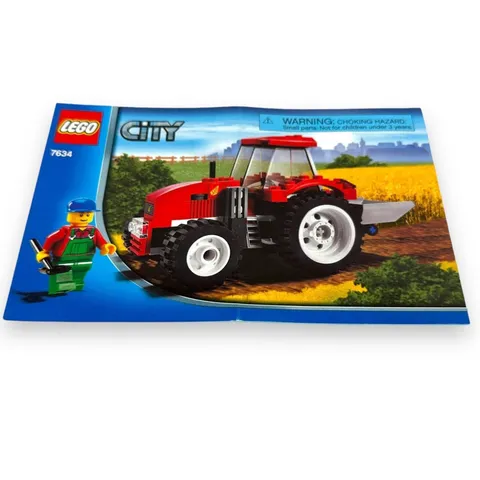 Lego City Tractor 7634 Building Instructions Booklet Only Paperback Manual