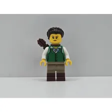 LEGO Ideas Medieval Female Archer Minifigure idea083 w/ Quiver New