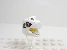 LEGO White T Rex Robot Printed Headwrap Minifig Costume Animal I12