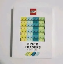 Lego Erasers Brick Erasers  -New