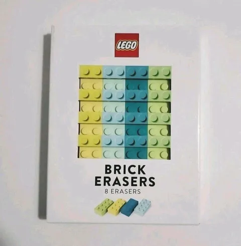 Lego Erasers Brick Erasers  -New