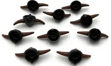 Lego 10 New Viking Minifigure Helmets with Horns 