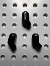 LEGO 982 Black Minifigure Replacement Right Arms 3pcs