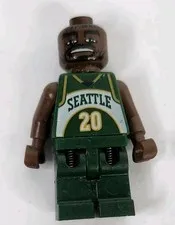 LEGO Gary Payton Minifigure #20 3566 NBA Seattle Supersonics 