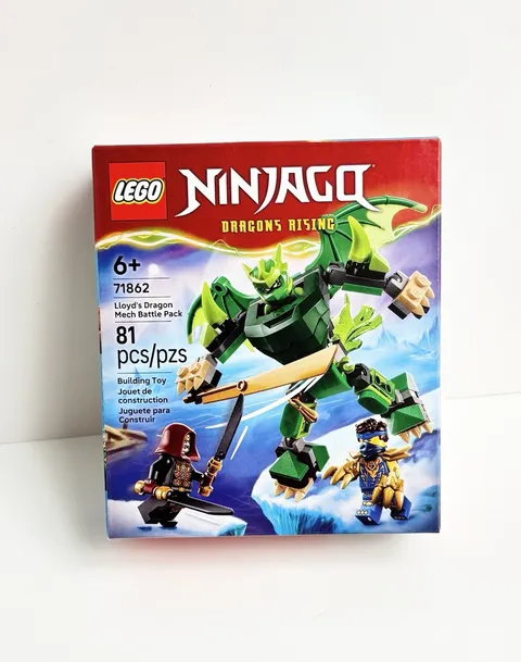 Lego Ninjago Dragons Rising: Lloyd’s Dragon Mech Battle Pack 71862