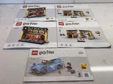 LEGO Harry Potter Instruction Manuals Only Lot of 3 - 76424 - 76451 - 76450