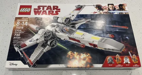Lego #75218 X-Wing Starfighter SEALED Box - Figures: R2-Q2 Biggs R2-D2 Luke Set