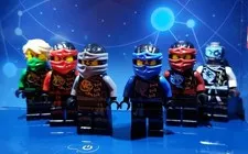 Lego Ninjago Skybound Minifigure Lot Lloyd Zane Jay Kai Cole Nya Ninja Lot