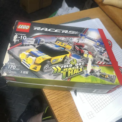 LEGO RACERS Ice Rally Building Set 8124 USED COMPLETE RETIRED 170 Pcs
